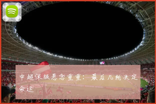中超保级悬念重重:最后几轮决定命运